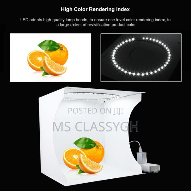 30CM PULUZ Folding Photography Portable Ring Lighting Studio · Photo 5