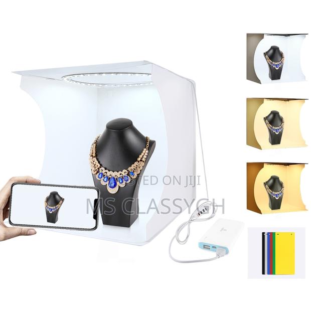 30CM PULUZ Folding Photography Portable Ring Lighting Studio · Photo 1
