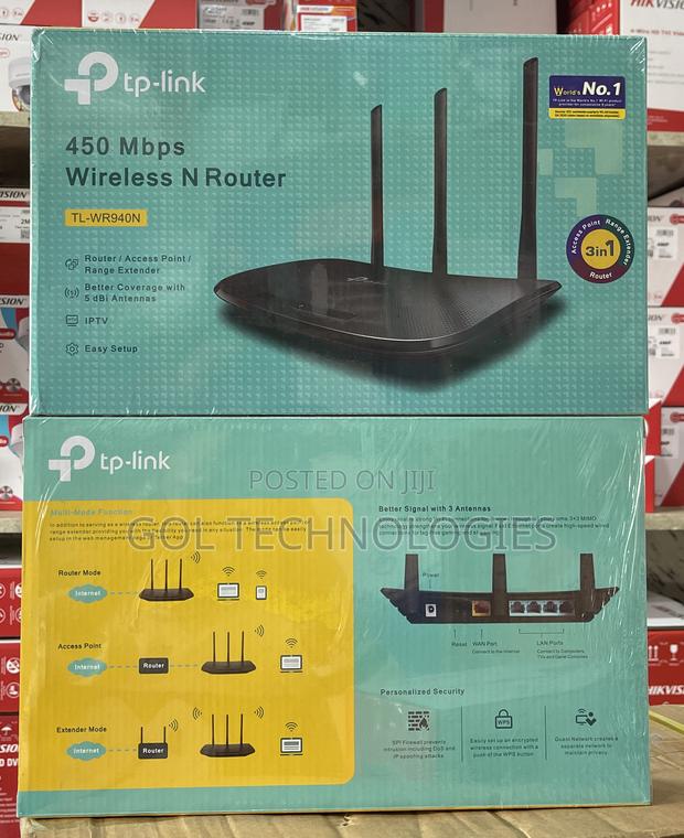 Tp-Link 3in1 Wireless Router 450mbps Router/ Range Extender · Photo 1