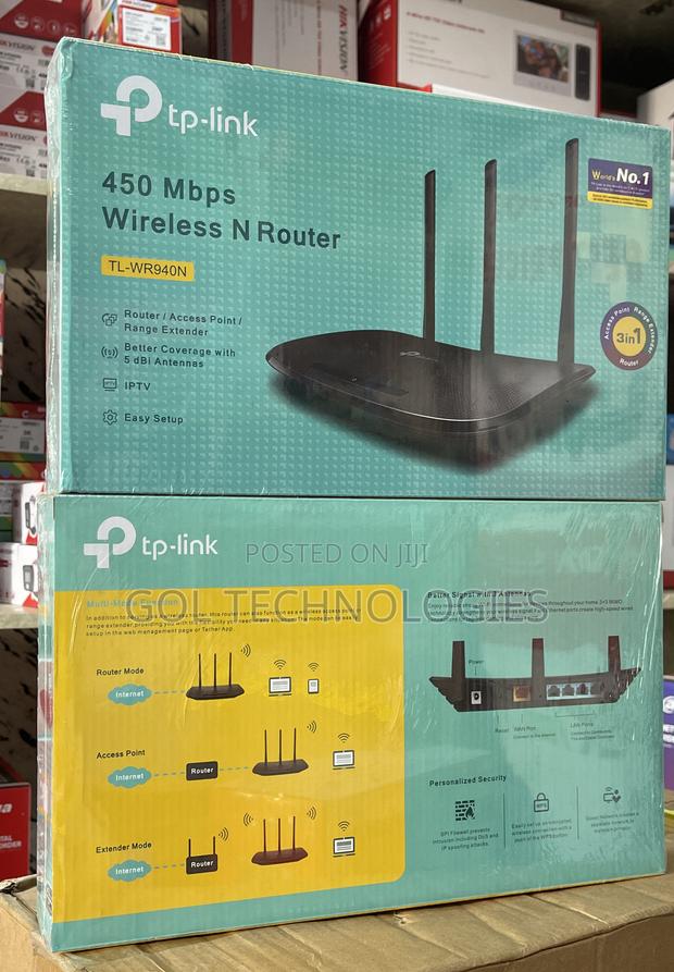 Tp-Link 3in1 Wireless Router 450mbps Router/ Range Extender · Photo 2