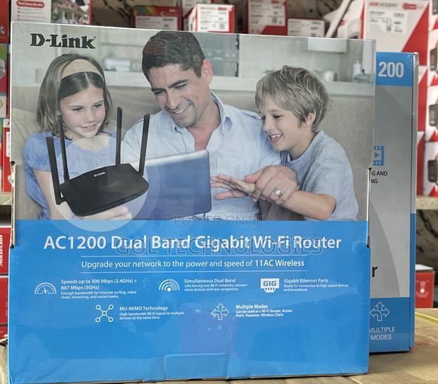 D-Link AC1200 MU-MIMO Gigabit Router Hi-Speed Wireless Route · Photo 2