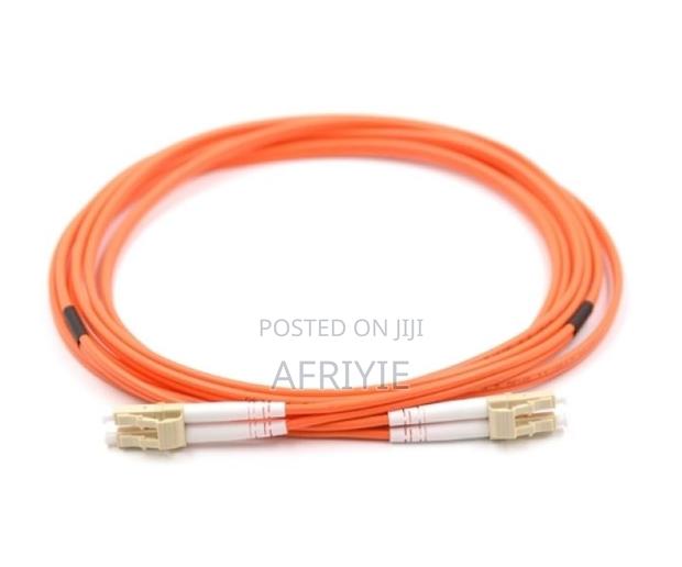 LC/UPC to LC/UPC Duplex Fiber Optic Patch Cable · Photo 1