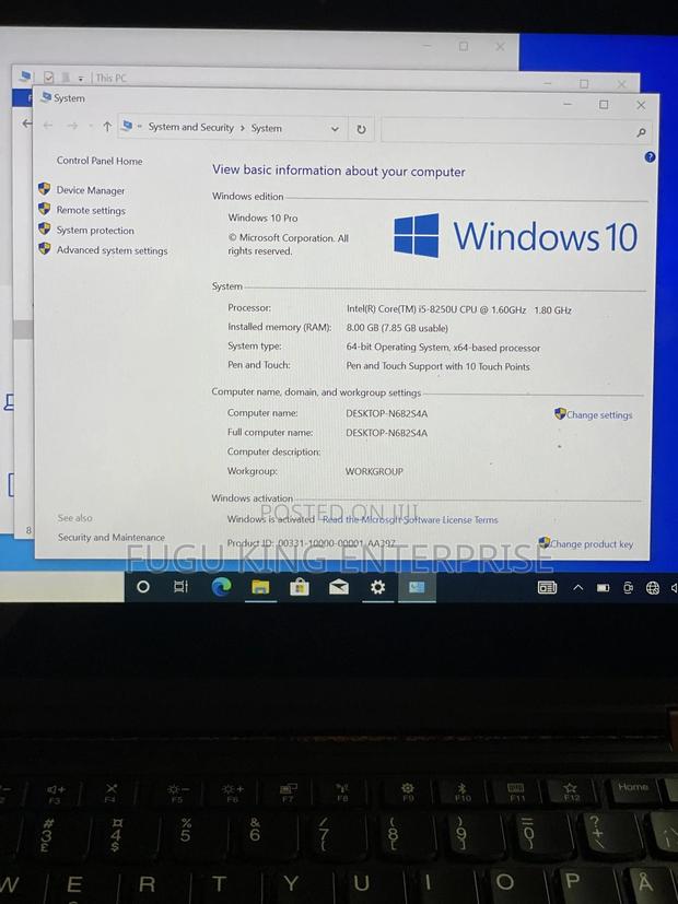 Laptop Lenovo ThinkPad X380 Yoga 8GB Intel Core I5 SSD 256GB · Photo 4
