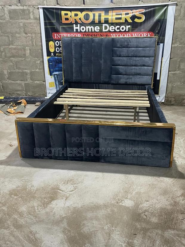 Morden Design Double 54x75 Bedframe For Standard Room. · Photo 2