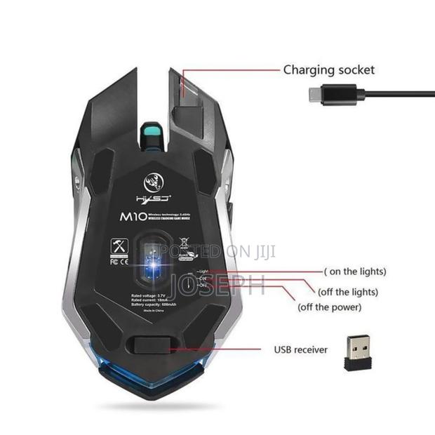 Wireless Rechargeable Gaming Mouse RGB · Photo 6