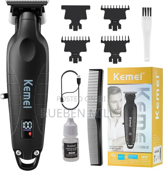 Kemei Km-2293 Skin Barbering Machine Detailer Beard Trimmer · Photo 1