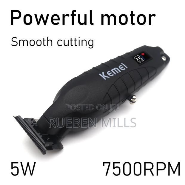 Kemei New Design Hair Cutter Beard Trimmer Barbering Machine · Photo 2