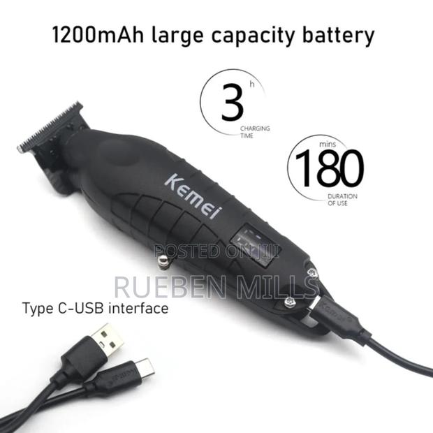 Kemei New Design Hair Cutter Beard Trimmer Barbering Machine · Photo 3