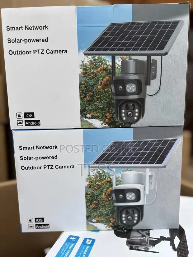 Solar 4g PTZ Dual Lens Camera 4mp Motion Detection (Alpha) · Photo 1