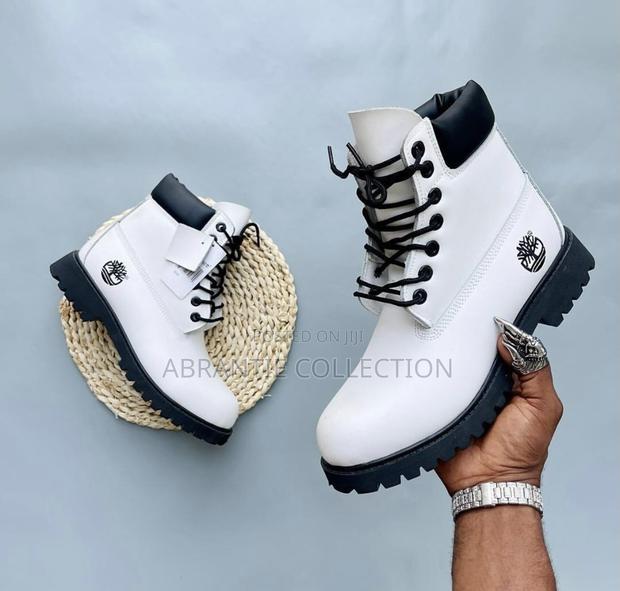 Timberland Boot White/Black · Photo 1