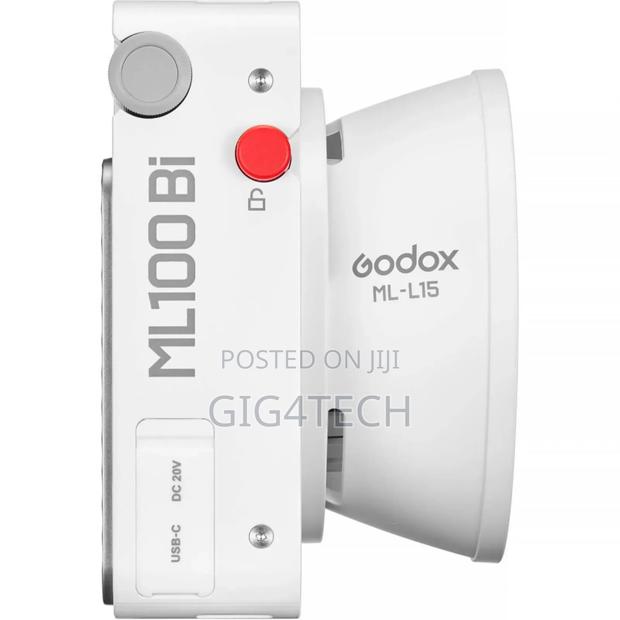 Godox Ml100bi Bi-Color Portable Led With v-Mount Handgrip Kit 2 · Photo 3