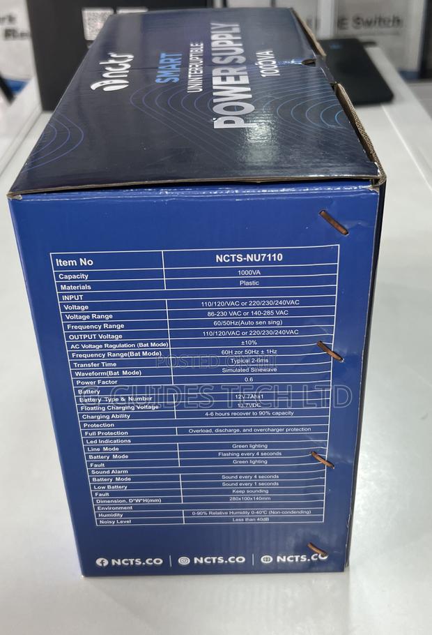 1000va NCTS Ups, NTCS 1000va Line Interactive Ups 600w · Photo 4