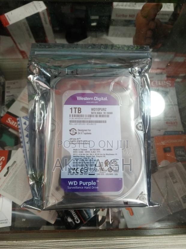 Western Digital Wd Purple 1tb Surveillance Hard Drive · Photo 3