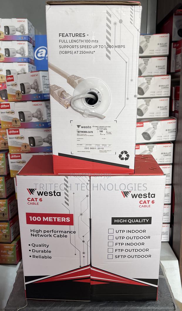 Westa Cat6 Cable 100m Utp · Photo 2