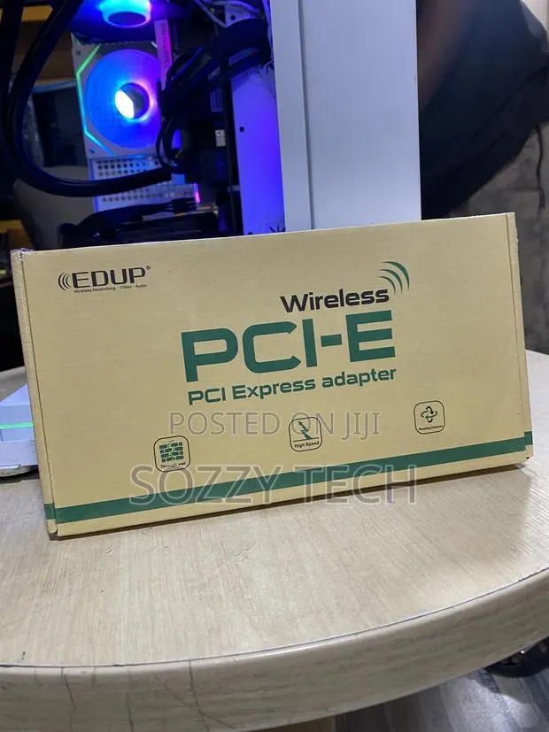 EDUP WIRELESS PCI-E AX210 WiFi 6E Desktop Kit, Expand to Tri-Band 6GHz · Photo 1