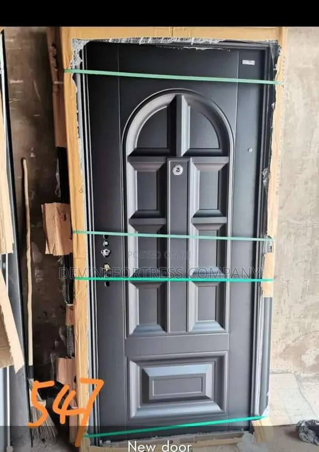 Black Steel Door Available Single and One N Half Sed · Photo 1