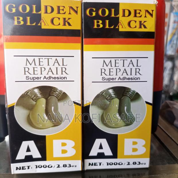 Golden Black Metal Repair Glue · Photo 1