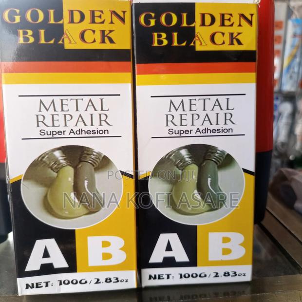 Golden Black Metal Repair Glue · Photo 2