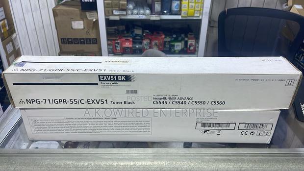 Color Toner C-Exv51 Imagerunner Advance C5535i C5540i C5550i C5560i · Photo 1