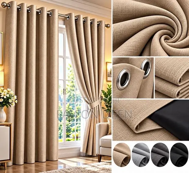 Stunning Interior Accent ;Heavy Sunblock Total Blackout Curtains · Photo 1