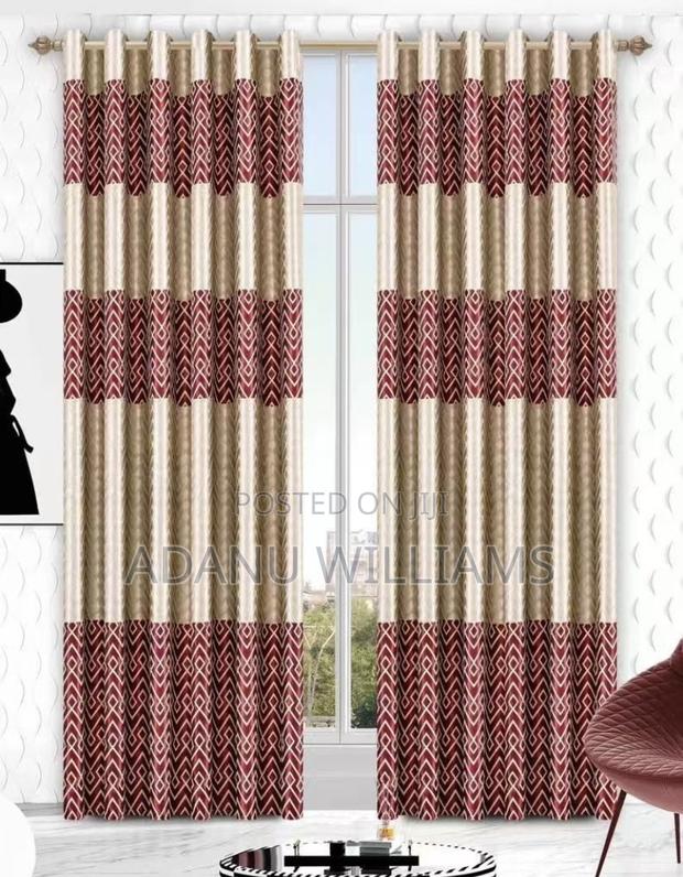 2pcs Cotton Curtains (Rings) · Photo 1