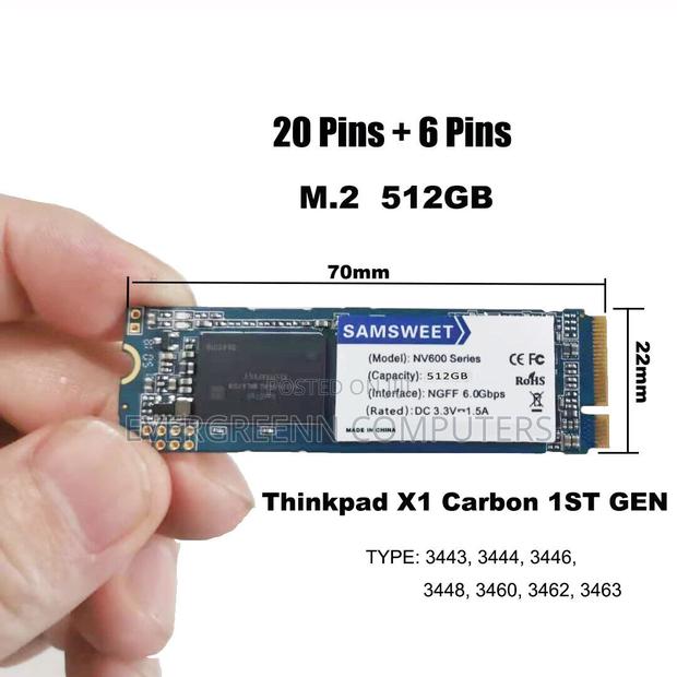 512gb M.2 Ssd, Single Cut · Photo 1
