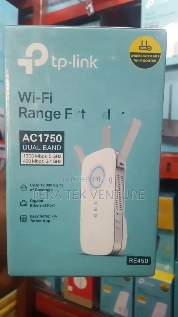 TP-Link AC1750 (Re450) 1750mbps Wifi Extender · Photo 1