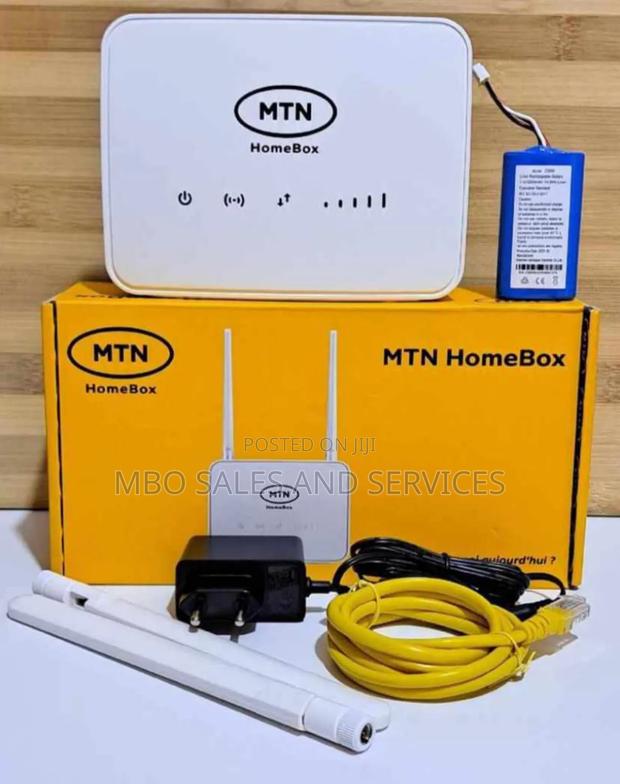MTN Homebox 4g Lte Universal Turbonet Router With Inbuilt Battery · Photo 1