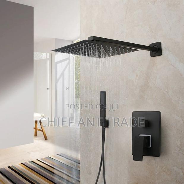 Concealed Shower Mixer (Ll9013-) Black. Wall Hidden Shower · Photo 3