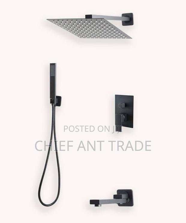 Concealed Shower Mixer (Ll9013-) Black. Wall Hidden Shower · Photo 4