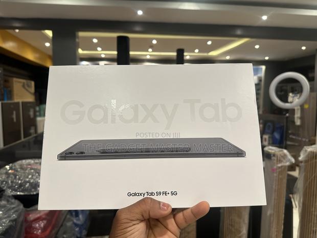 New Samsung Galaxy Tab S9 FE+ 128 GB Black · Photo 1