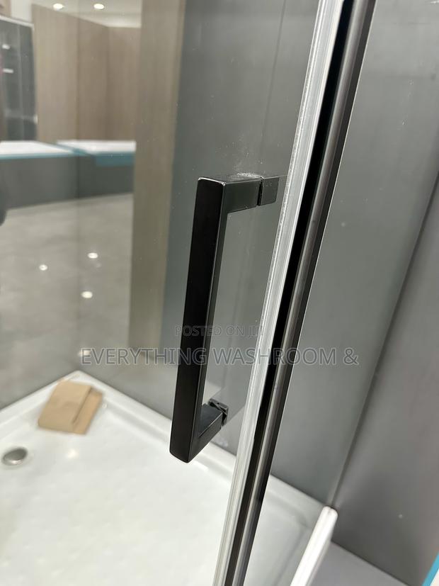 Shower Cubicle 120x90cm_black Frame Shower Enclosure · Photo 3