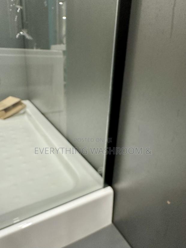 Shower Cubicle 120x90cm_black Frame Shower Enclosure · Photo 5