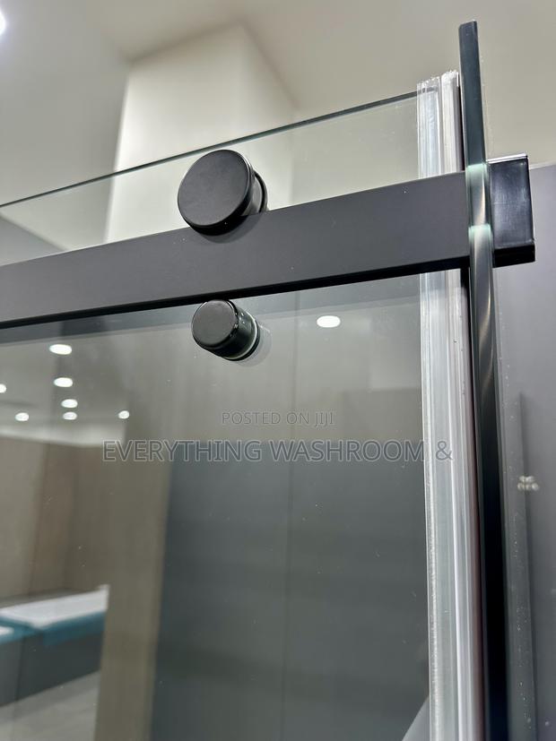 Shower Cubicle 120x90cm_black Frame Shower Enclosure · Photo 2