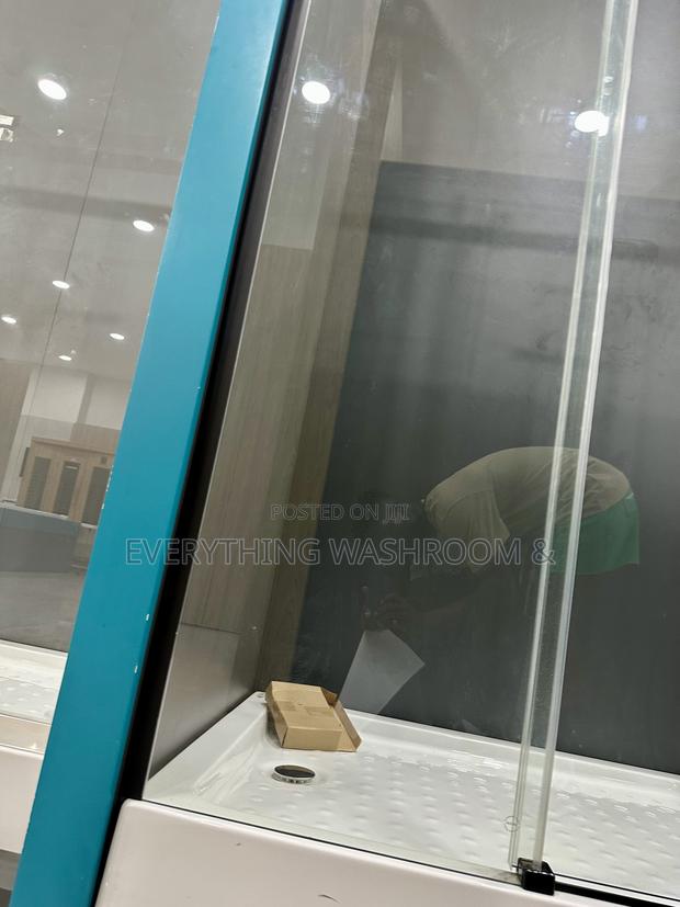Shower Cubicle 120x90cm_black Frame Shower Enclosure · Photo 6