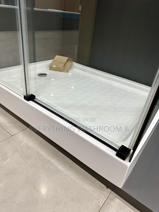 Shower Cubicle 120x90cm_black Frame Shower Enclosure · Photo 7