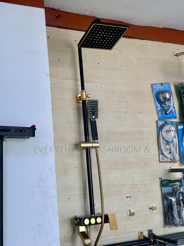 Black Gold Shower Mixer_black Gold Hot Cold Shower · Photo 2