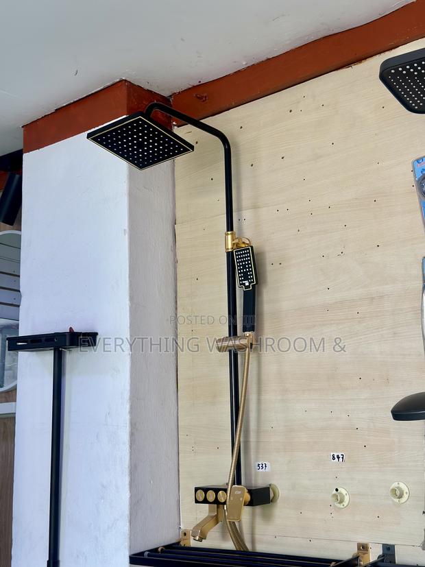 Black Gold Shower Mixer_black Gold Hot Cold Shower · Photo 3