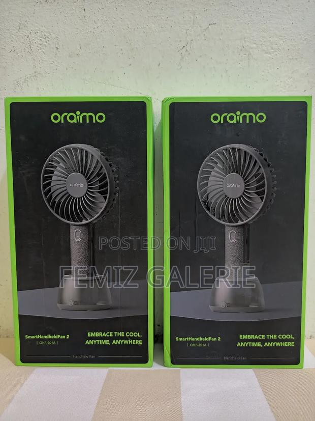 Oraimo Smart Handheld Fan With Light Base · Photo 5