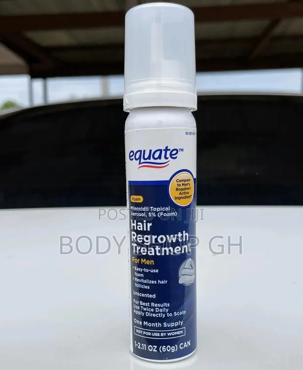 Equate Minoxidil Foam for Receding Hairlines Baldness · Photo 1