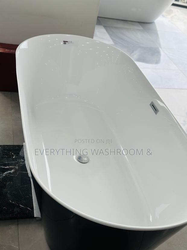 Black Ceramic Bathtub_ Bath Pool_ Bathtub and Accessories · Photo 4