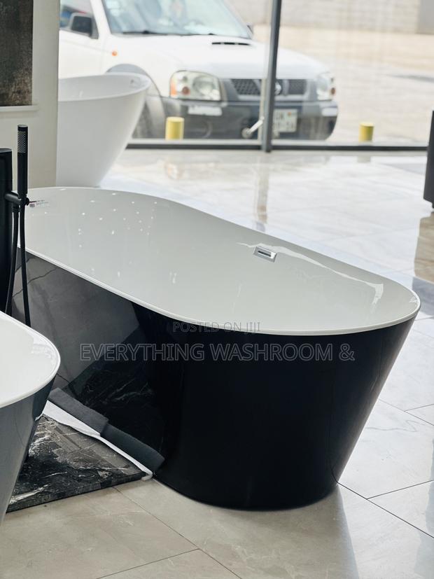 Black Ceramic Bathtub_ Bath Pool_ Bathtub and Accessories · Photo 2