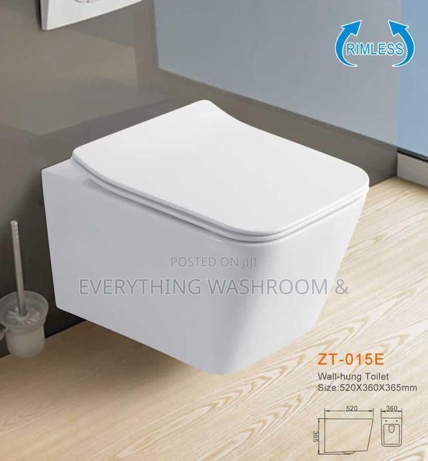 Concealed Wc White Color_ Wall Hung Water Closet · Photo 2