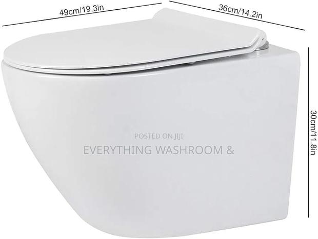 Concealed Wc White Color_ Wall Hung Water Closet · Photo 2