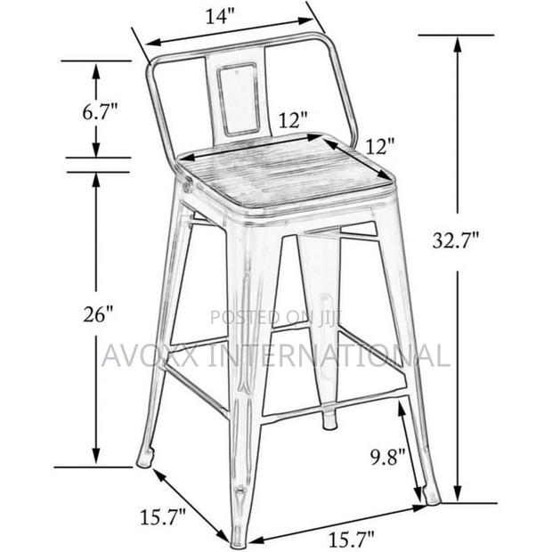 Milanhomme
Kaleo Swivel Solid Wood Counter Bar Stool 4 PCS · Photo 5