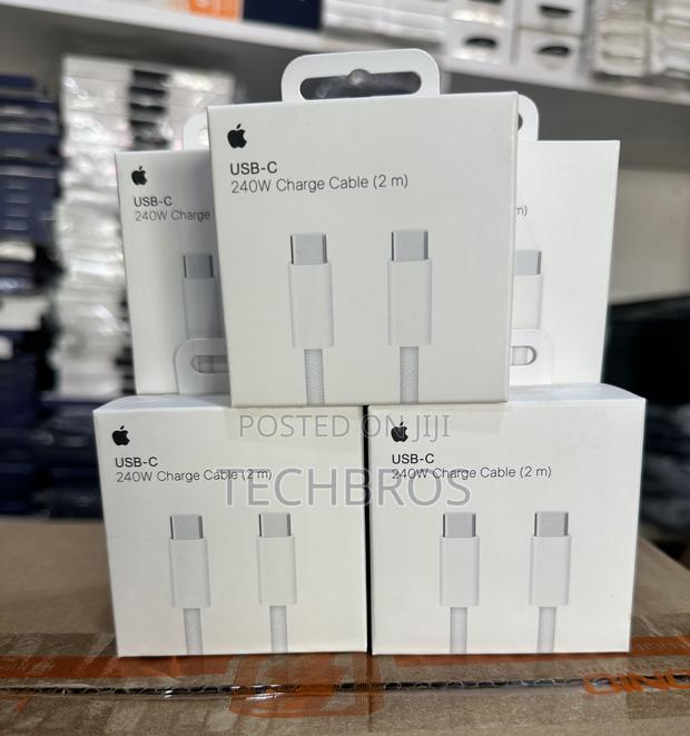 Original Apple Macbook 240w Usb-C Braided Cable (2m) · Photo 1