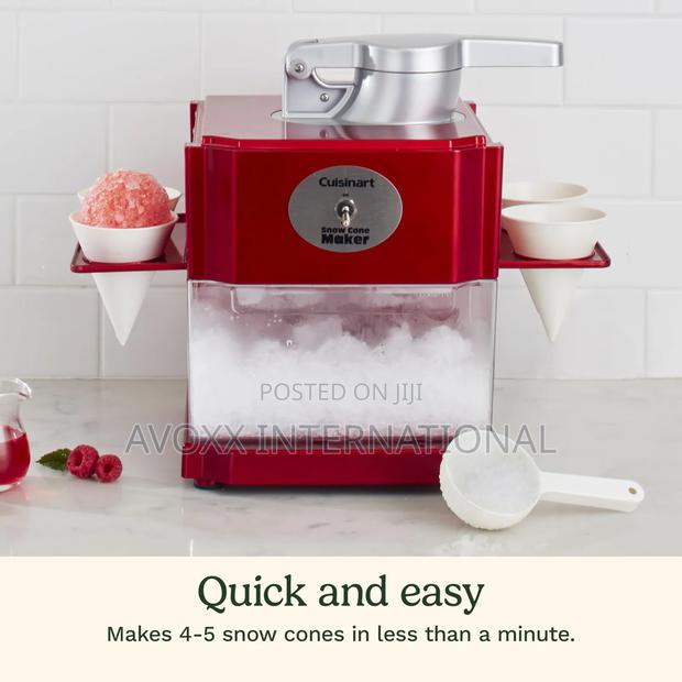 Cuisinart Snow Cone Machine - Makes 5 Icy Cones For Slushie · Photo 2