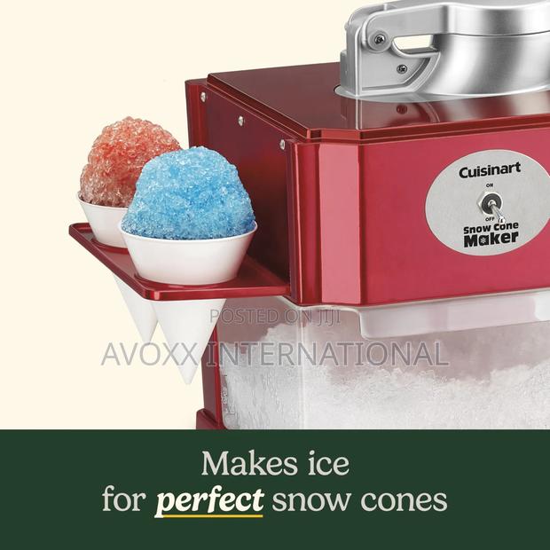 Cuisinart Snow Cone Machine - Makes 5 Icy Cones For Slushie · Photo 4