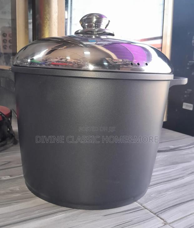 10lit Cooking Pot With Glass Lid · Photo 1