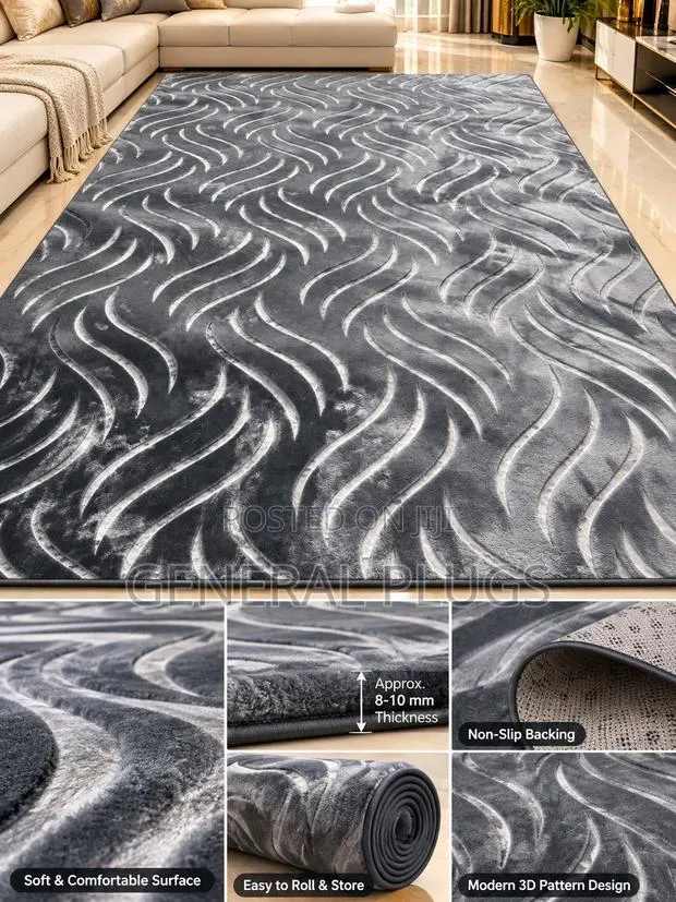 Modern Luxury Fluffy Biggest Carpet for Living Bedrooms (200x300cm · Photo 1